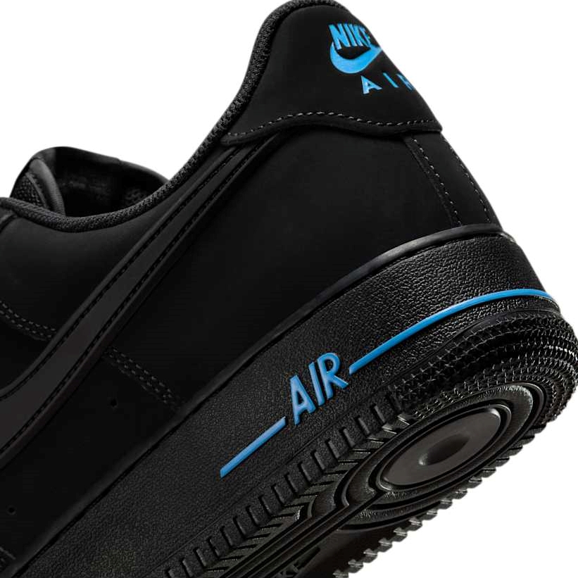 【2025年 発売予定】NIKE AIR FORCE 1 LOW “Matte Nubuck/Black/University Blue” (ナイキ エア フォース 1 ロー “マットヌバック/ブラック/ユニバーシティブルー”) [HV6223-001]