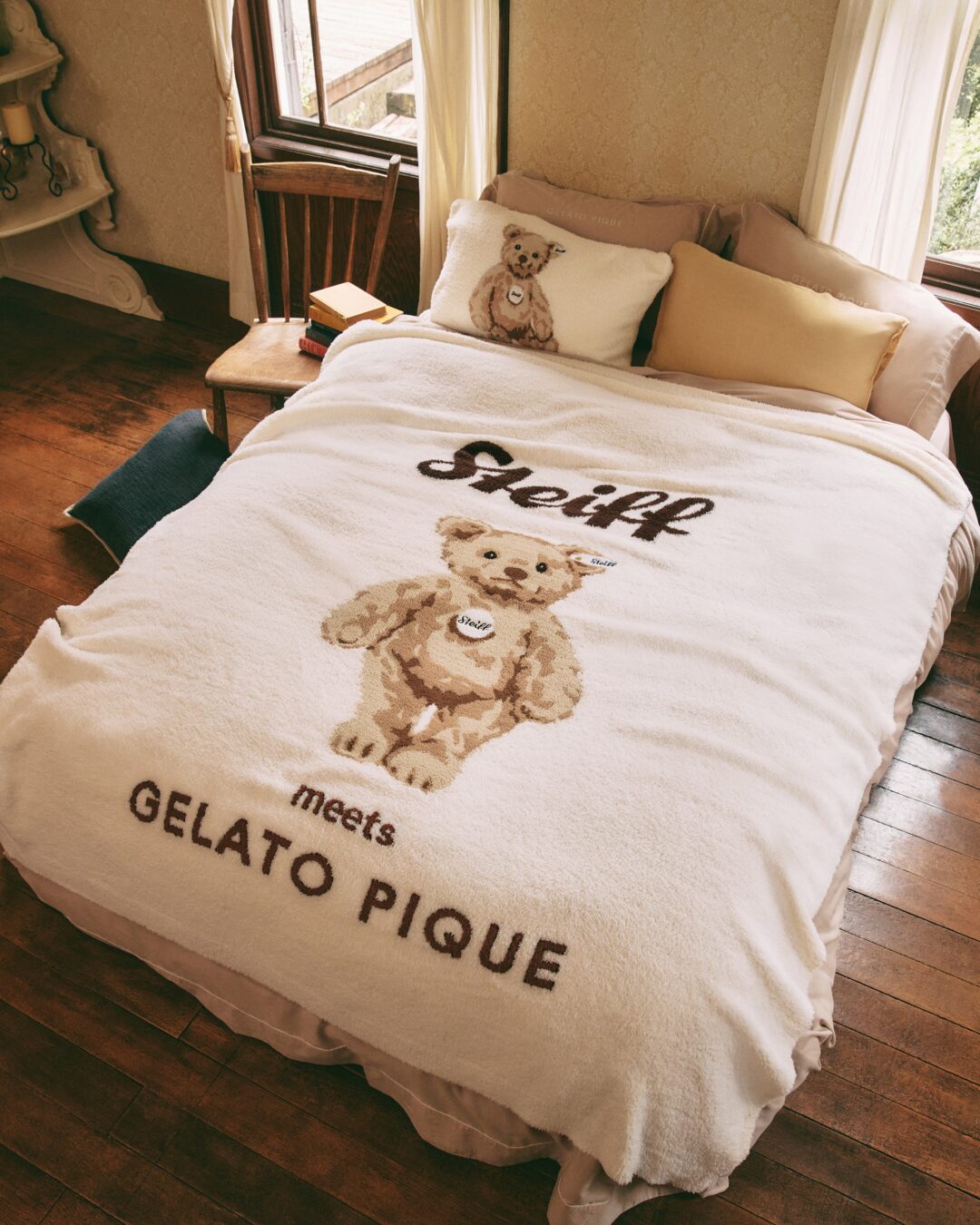 gelato pique × Steiff コラボ第2弾が2024年 12/4 発売 (ジェラート ピケ シュタイフ)