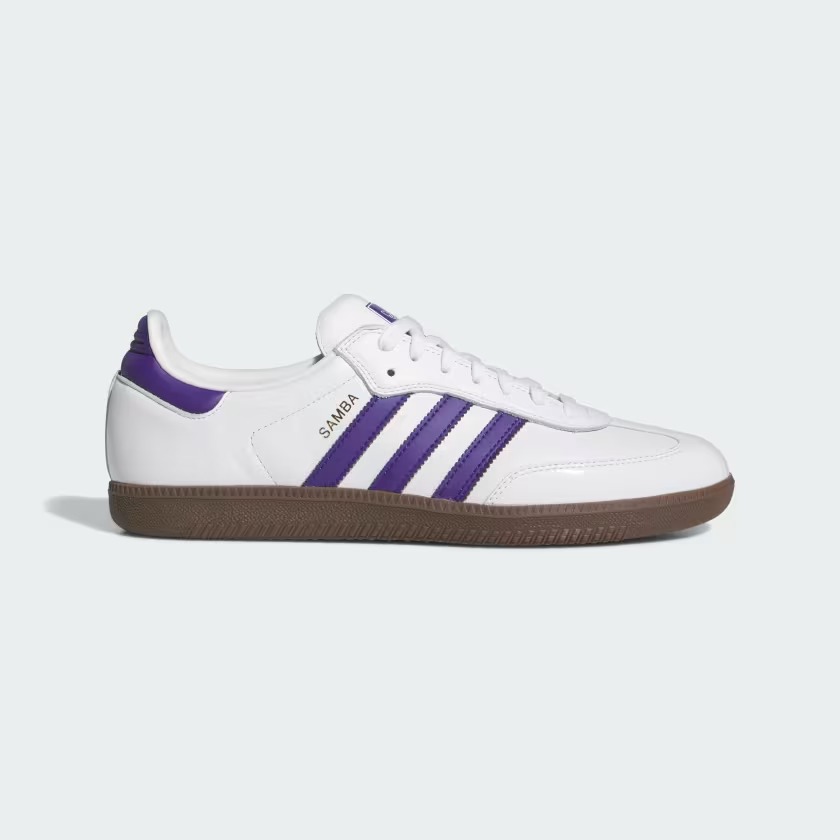 【国内ムラサキスポーツ限定カラー】adidas skateboarding SAMBA ADV “Cloud White/College Purple” (アディダス スケートボーディング サンバ) [IE6613]