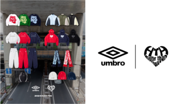 yutori「HTH」×「UMBRO」コラボ第2弾が2024年 11/8 & 11/9 発売 (ユトリ エイチティーエイチ アンブロ)