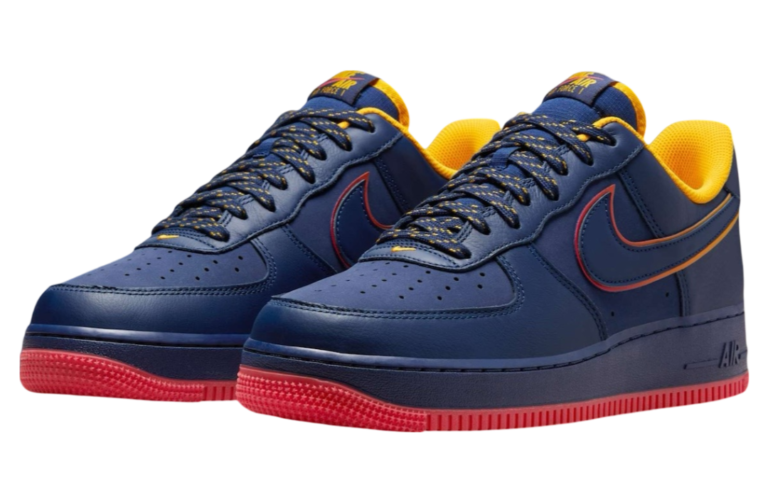 2025年 発売予定】NIKE AIR FORCE 1 LOW “Retro Pack/Navy/Gold” (ナイキ エア フォース 1 ロー  “レトロパック/ネイビー/ゴールド”) [HV5752-410] | Fullress