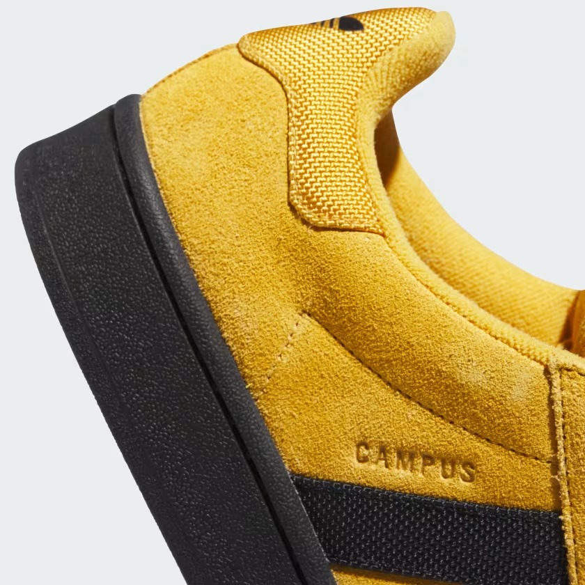 【2024年 発売】adidas Originals CAMPUS 00s “Preloved Yellow/Core Black/Gold Metallic” (アディダス オリジナルス キャンパス 00s “プリラブドイエロー/ブラック”) [JI3308]