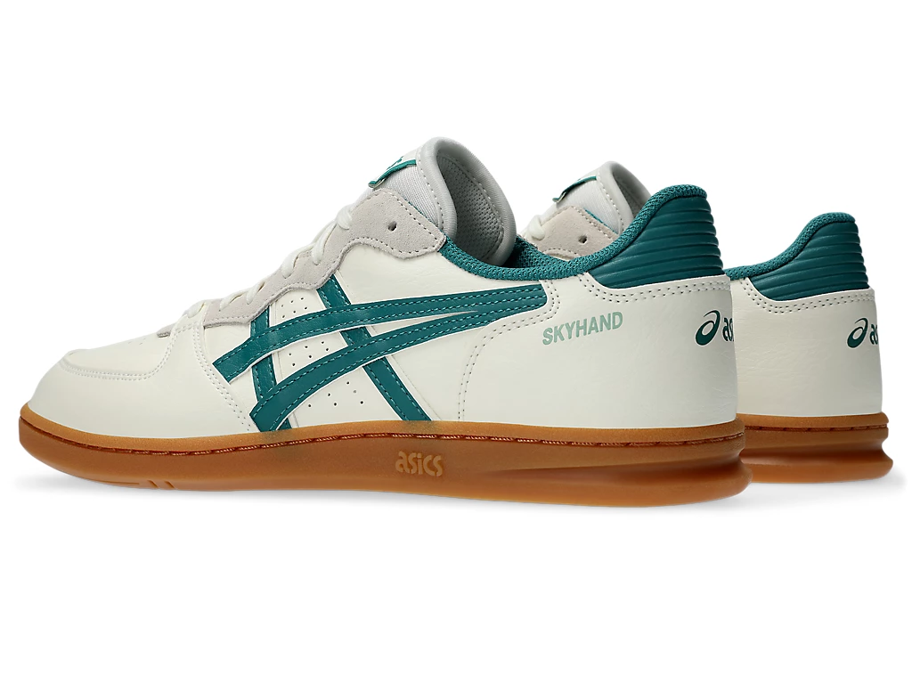 【2024年 発売】ASICS SKYHAND OG “Cream/Rainy Lake” (アシックス スカイハンド OG) [1203A451.102]