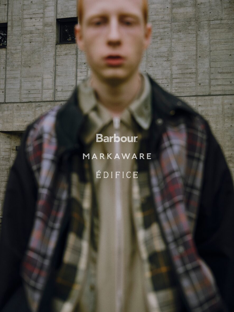 Barbour × MARKAWARE for ÉDIFICE コラボ最新作が2025年 1/3 発売 (バブアー マーカウェア エディフィス)