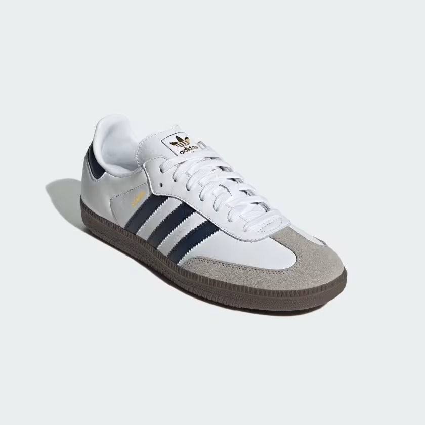 【2024年 12/2 発売】adidas Originals SAMBA OG “Cloud White/Night Indigo” (アディダス オリジナルス サンバ “ホワイト/ナイトインディゴ”) [JH8795]