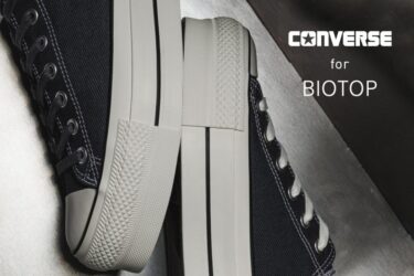 CONVERSE for BIOTOP 25SSシーズン「ALL STAR (R) LIFTED OX / BT」が2024年 12/26 発売 (コンバース ビオトープ オールスター リフテッド)