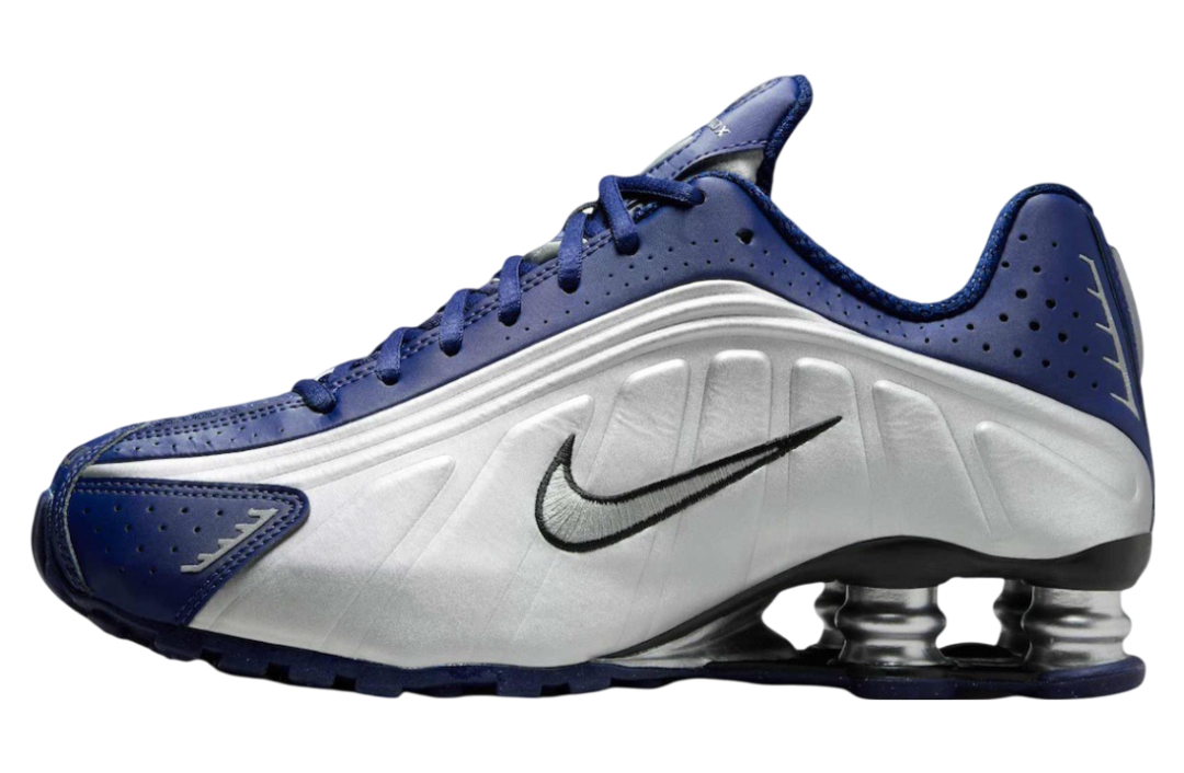 【2024年 12/19 発売】NIKE SHOX R4 “Blue Void/Metallic Silver” (ナイキ ショックス “ブルーヴォイド/メタリックシルバー”) [AR3565-400]