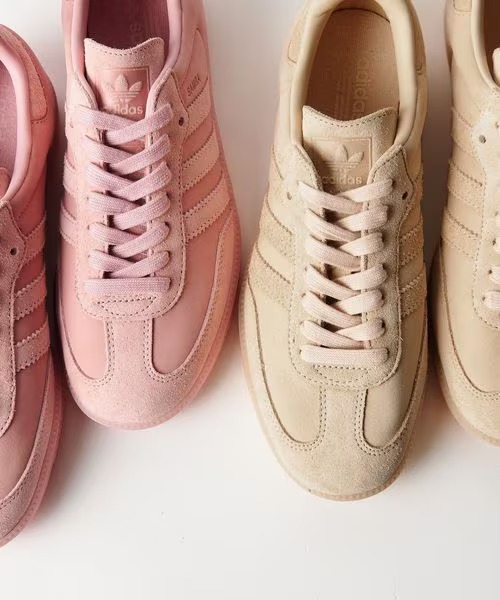 【2024年 12/18 発売】BEAUTY&YOUTH EXCLUSIVE adidas Originals SAMBA OG “beige/Light Pink” (ビューティアンドユース アディダス オリジナルス サンバ) [JI2729/JS0194]