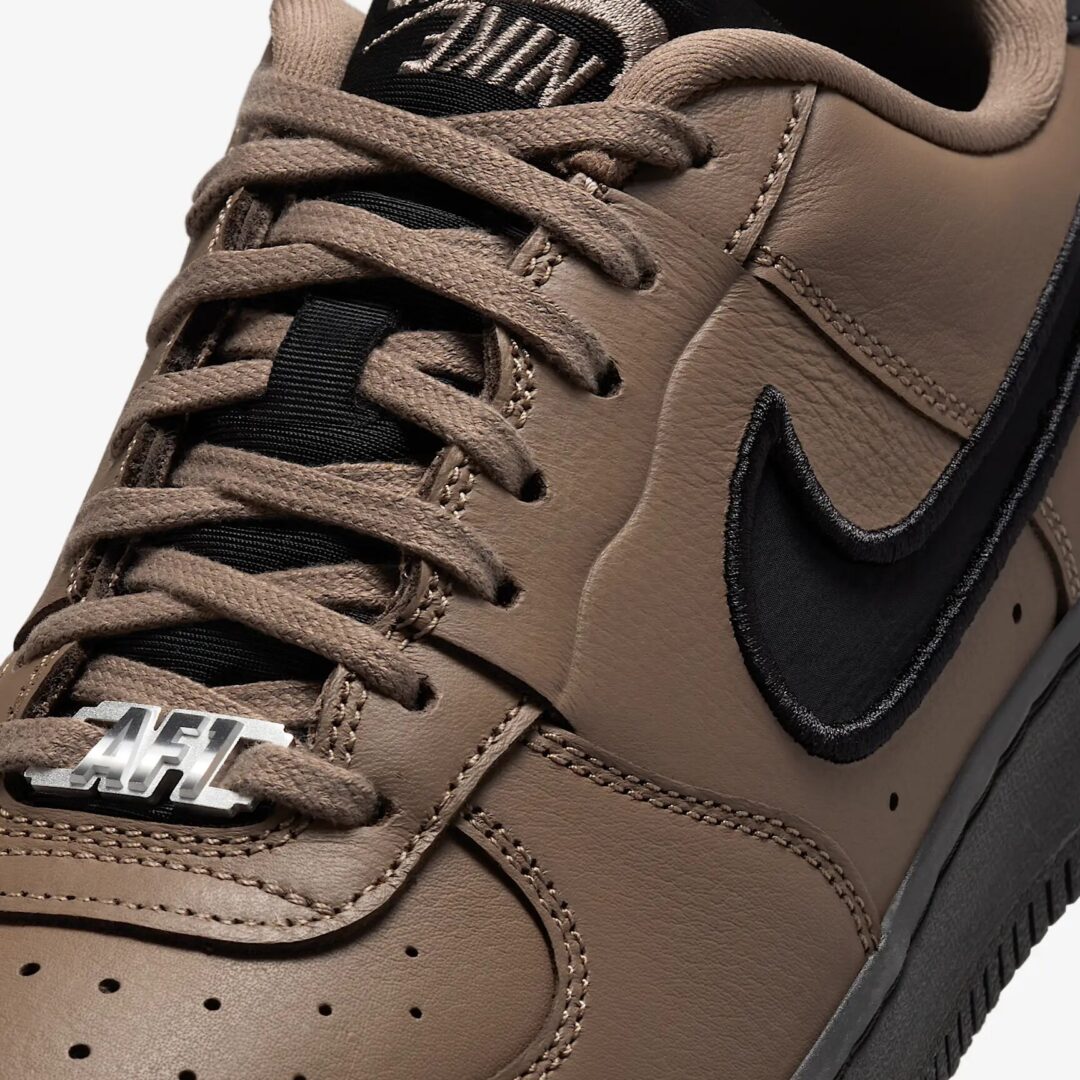 【国内 2024年 12/16 発売】NIKE W AIR FORCE 1 LOW DANCE “Mink Brown/Metallic Silver/Black” (ナイキ エア フォース 1 ロー ダンス “ミンクブラウン/メタリックシルバー/ブラック”) [FJ7409-200]