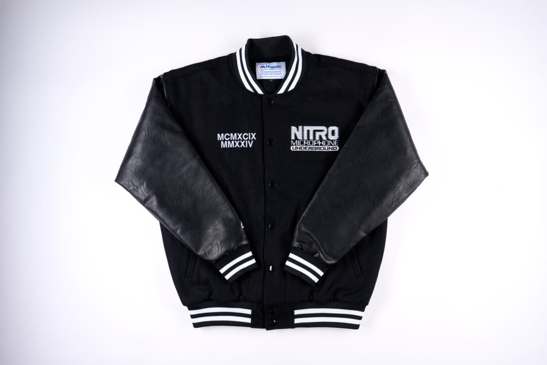 NITRO MICROPHONE UNDERGROUNDデビュー25周年アニバーサリーイヤーを締めくくるSPECIAL ORDER「Majestic」STADIUM JACKETが2024年 12/21 発売 (ニトロ・マイクロフォン・アンダーグラウンド)