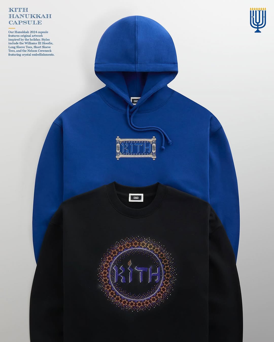 【2024年 12/20 発売】KITH “Hannukah 2024” Capsule (キス “ハヌカー”)