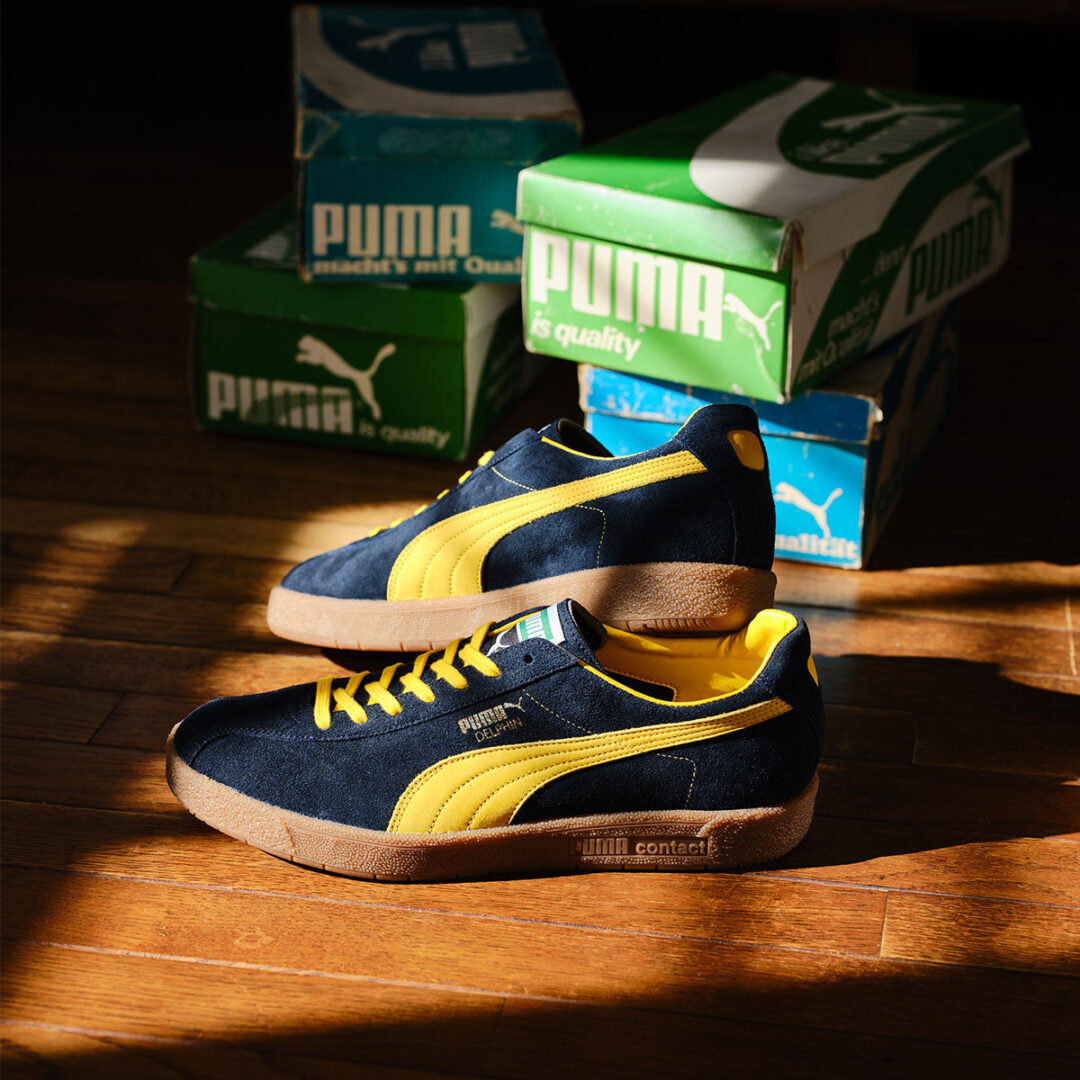 【ジャパンリミテッド】PUMA DELPHIN OG Made In Japan KL REW -Created by KICKS LAB.-が2024年 12/28 発売 (キックスラボ プーマ デルフィン メイドインジャパン)