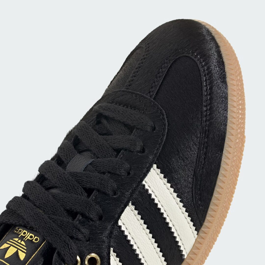 【2025年 春 発売予定】adidas Originals SAMBA “Black Pony Hair” (アディダス オリジナルス サンバ “ブラック ポニーヘア”) [JQ3694]