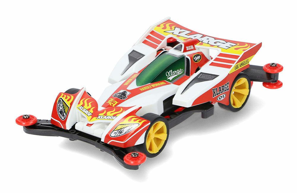 XLARGE × TAMIYA コラボ ミニ四駆「ハリケーンソニック」が2024年 12/28 発売 (エクストララージ タミヤ)