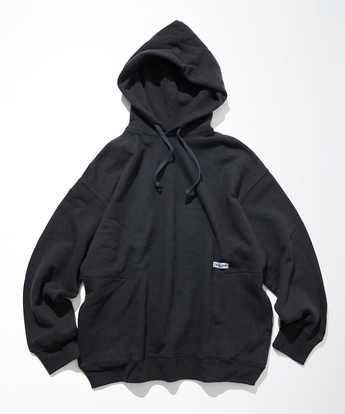 CAHLUMN Merino Wool＋Cotton Loop Back Sweat Hoodie (カウラム メリノウール コットン スウェット フーディ)