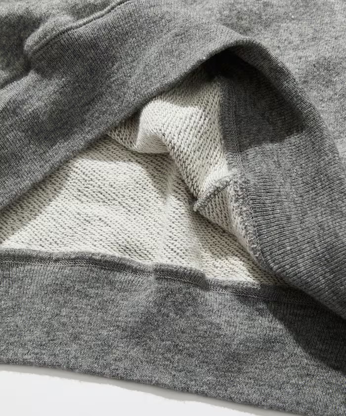 CAHLUMN Merino Wool＋Cotton Loop Back Sweat Hoodie (カウラム メリノウール コットン スウェット フーディ)