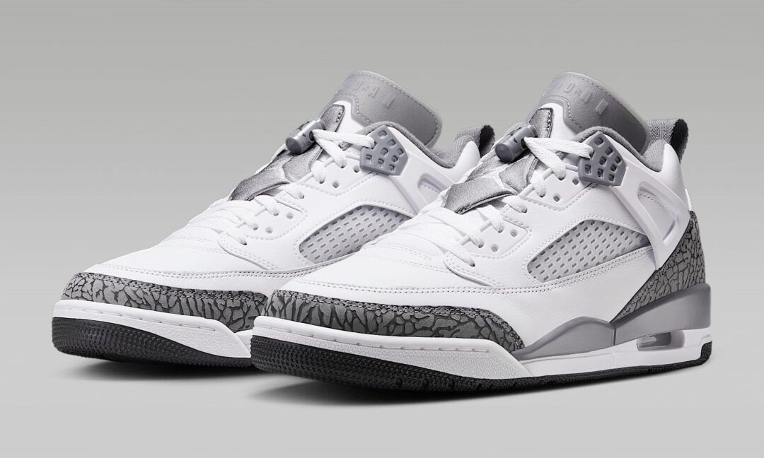 【2024年 12/2 発売】NIKE JORDAN SPIZIKE LOW “White/Anthracite” (ナイキ ジョーダン スパイジーク ロー “ホワイト/アンスラサイト”) [FQ1759-102]