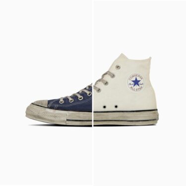 【2025 1/17 発売】CONVERSE ALL STAR AGED AG HI “Faded Navy Snow White” (コンバース オールスター エイジド) [31314080/31314081]