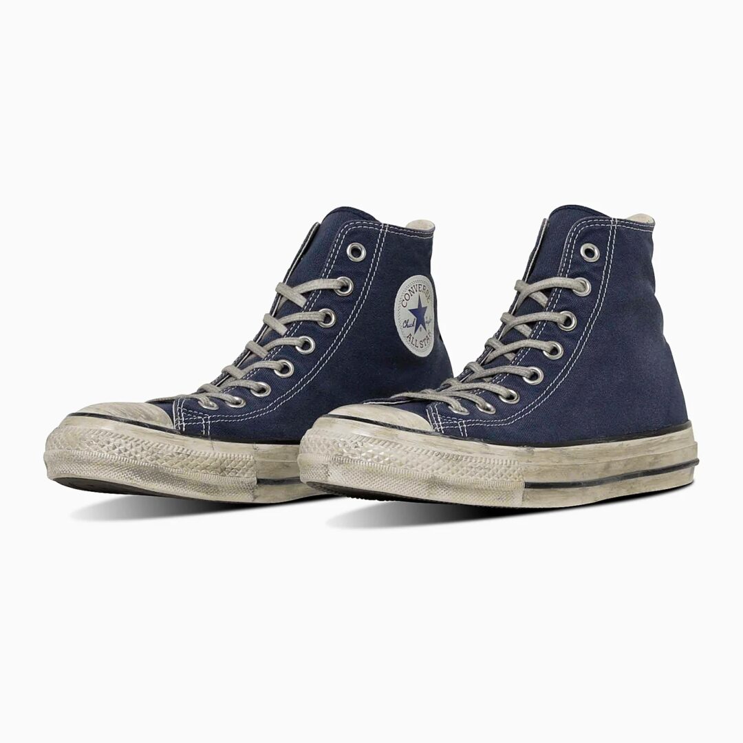 【2025年 1/17 発売】CONVERSE ALL STAR AGED AG HI “Faded Navy Snow White” (コンバース オールスター エイジド) [31314080/31314081]