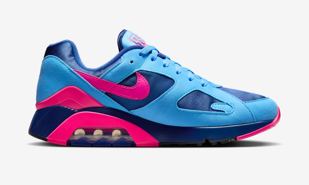 【2025年 発売予定】NIKE AIR MAX 180 “University Blue/Hyper Pink” (ナイキ エア マックス 180 “ユニバーシティブルー/ハイパーピンク”) [HQ1706-401]