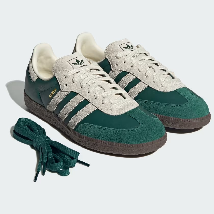 【2024年 発売】adidas Originals SAMBA OG “Collegiate Green/Cream White/Gum” (アディダス オリジナルス サンバ OG “グリーン/ホワイト/ガム”) [JI3215]