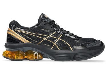 【2024年 発売】ASICS GEL-QUANTUM KINETIC FLUENT "Black/Black" (アシックス ゲルクォンタム キネティック) [1203A591.001]