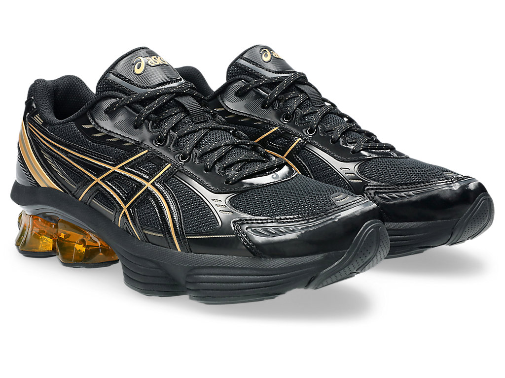 【2024年 発売】ASICS GEL-QUANTUM KINETIC FLUENT “Black/Black” (アシックス ゲルクォンタム キネティック) [1203A591.001]