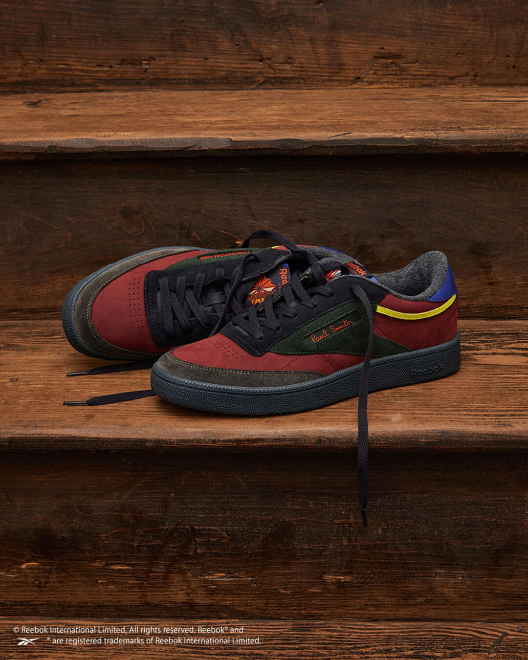 【2025年 1/16 発売】Paul Smith × REEBOK CLUB C 85 VINTAGE (ポール・スミス リーボック クラブ C ビンテージ)