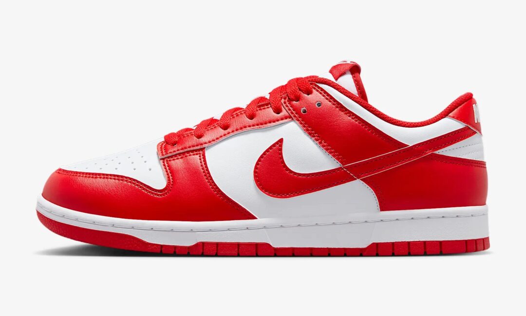 【2025年 1/1 発売】NIKE DUNK LOW “St.John’s/White/University Red” (ナイキ ダンク ロー “セント・ジョーンズ/ホワイト/ユニバーシティレッド”) [HF5441-104]