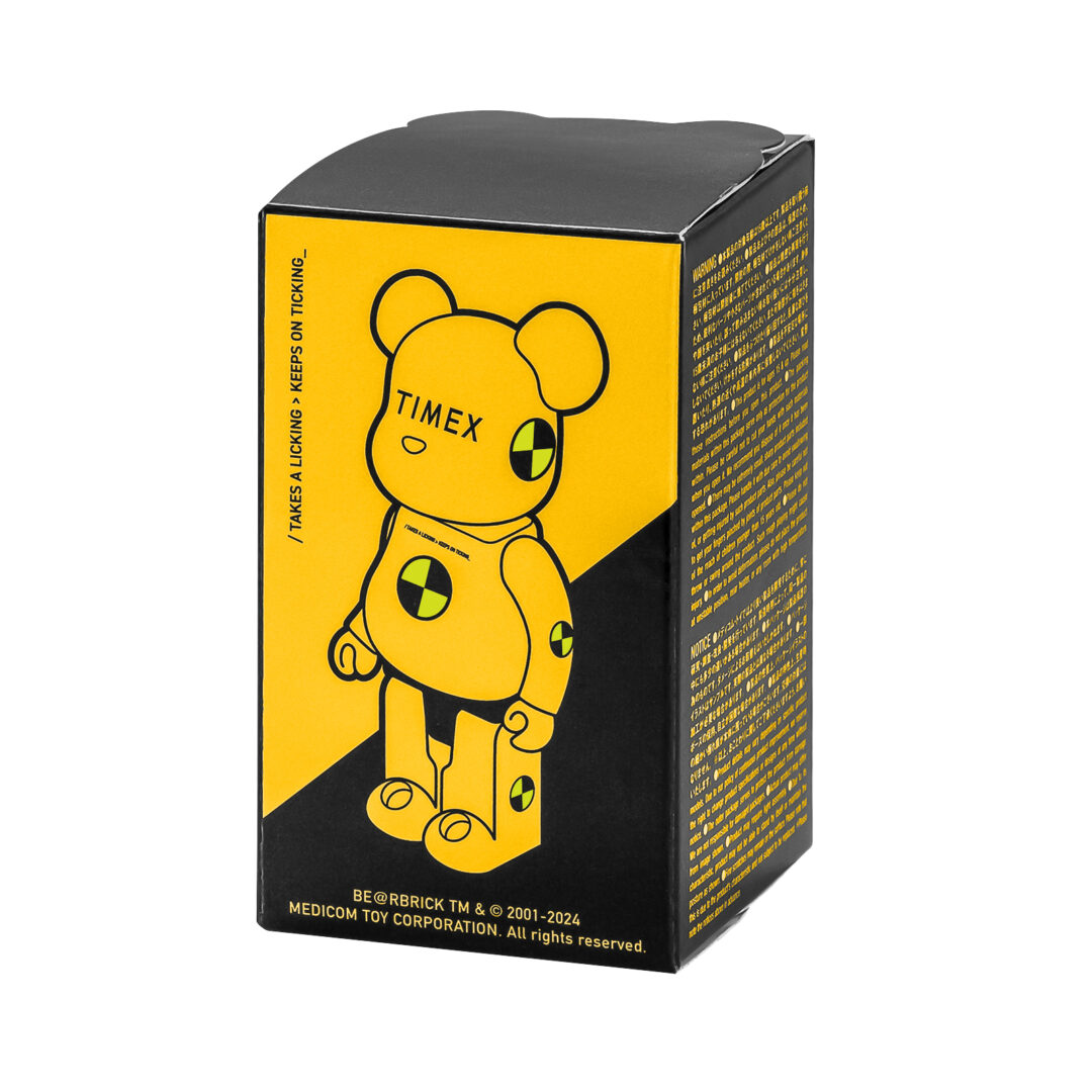 タイメックス 170周年を記念した「BE@RBRICK TIMEX 100%」が2024年 12/13 発売 (ベアブリック)