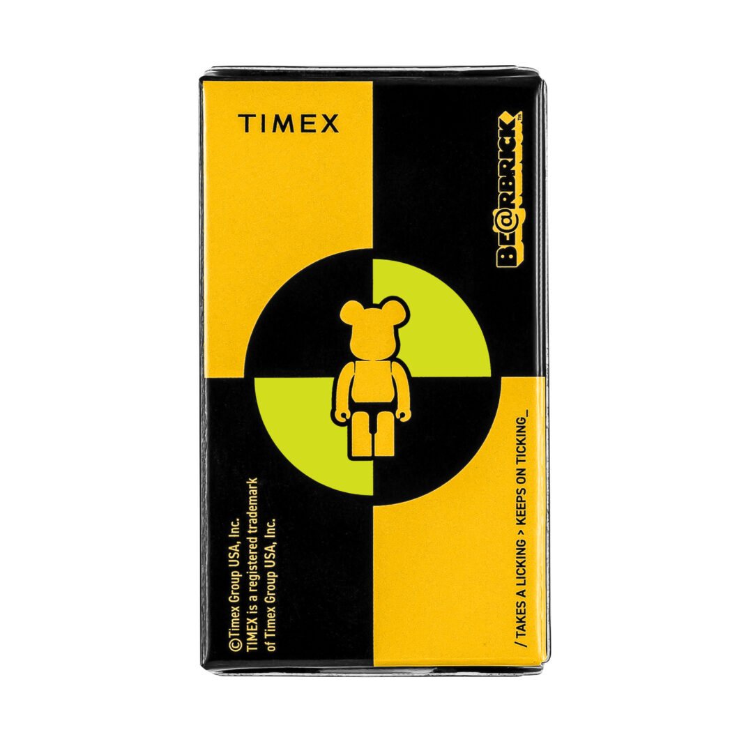 タイメックス 170周年を記念した「BE@RBRICK TIMEX 100%」が2024年 12/13 発売 (ベアブリック)