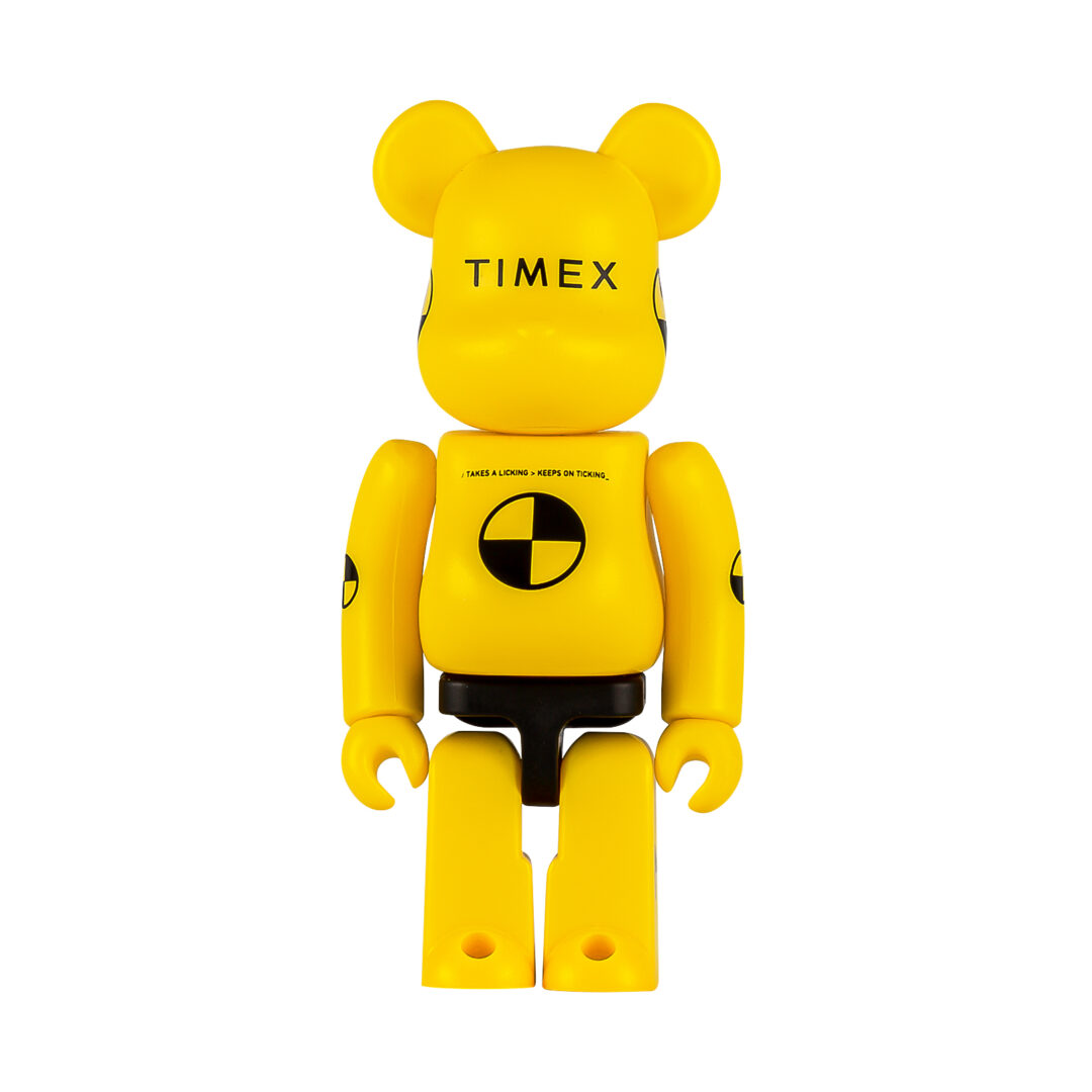 タイメックス 170周年を記念した「BE@RBRICK TIMEX 100%」が2024年 12/13 発売 (ベアブリック)