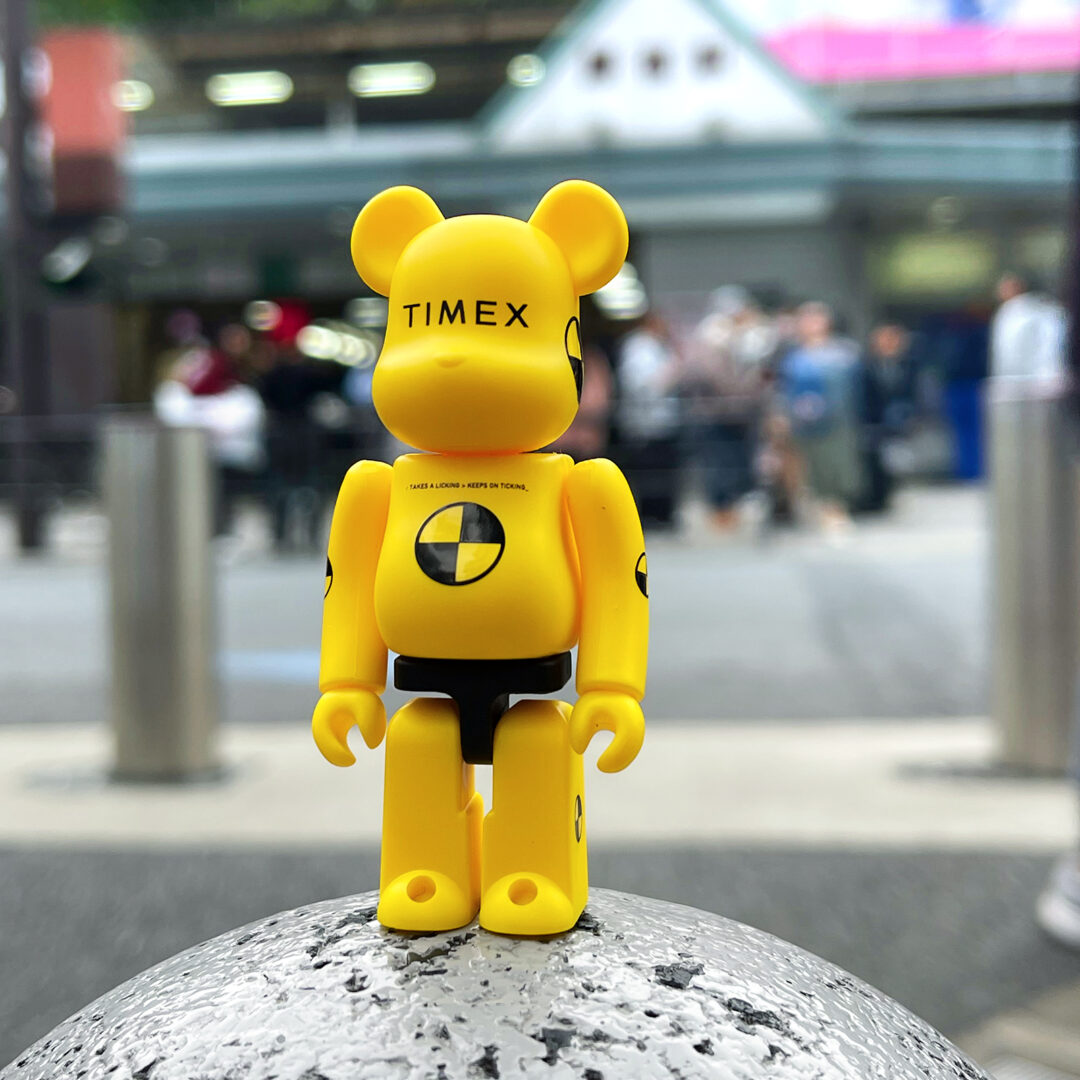 タイメックス 170周年を記念した「BE@RBRICK TIMEX 100%」が2024年 12/13 発売 (ベアブリック)