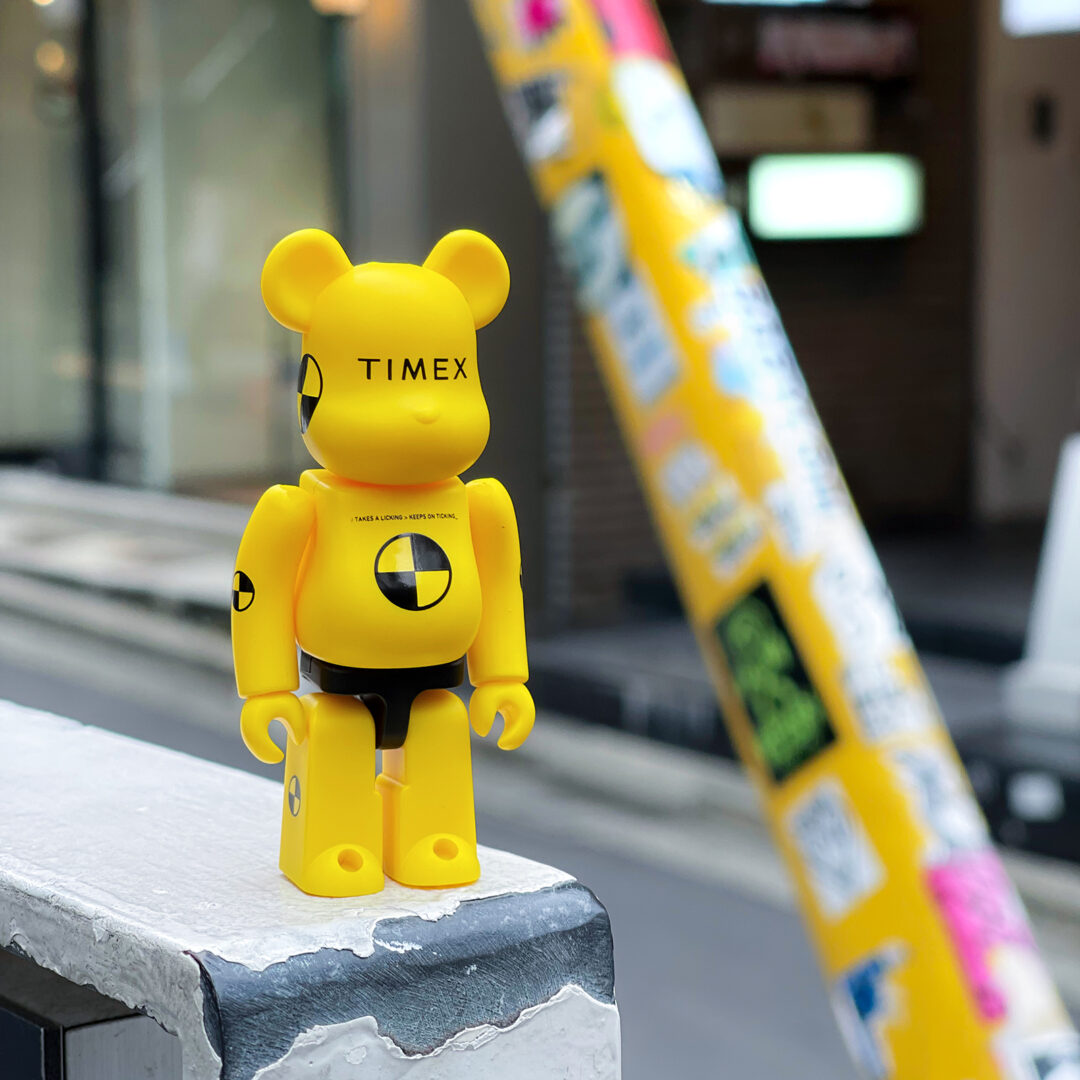 タイメックス 170周年を記念した「BE@RBRICK TIMEX 100%」が2024年 12/13 発売 (ベアブリック)