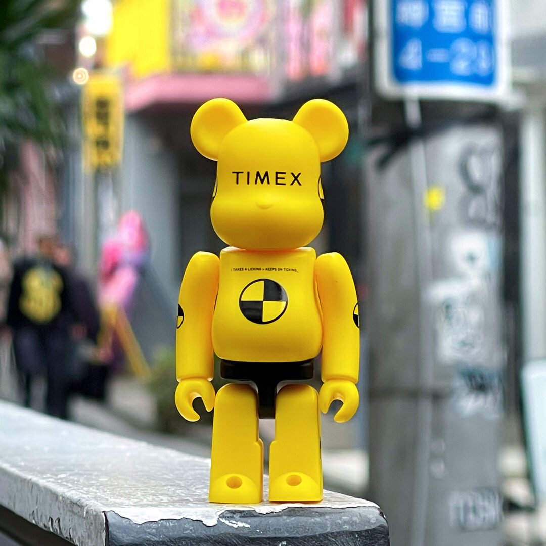 タイメックス 170周年を記念した「BE@RBRICK TIMEX 100%」が2024年 12/13 発売 (ベアブリック)