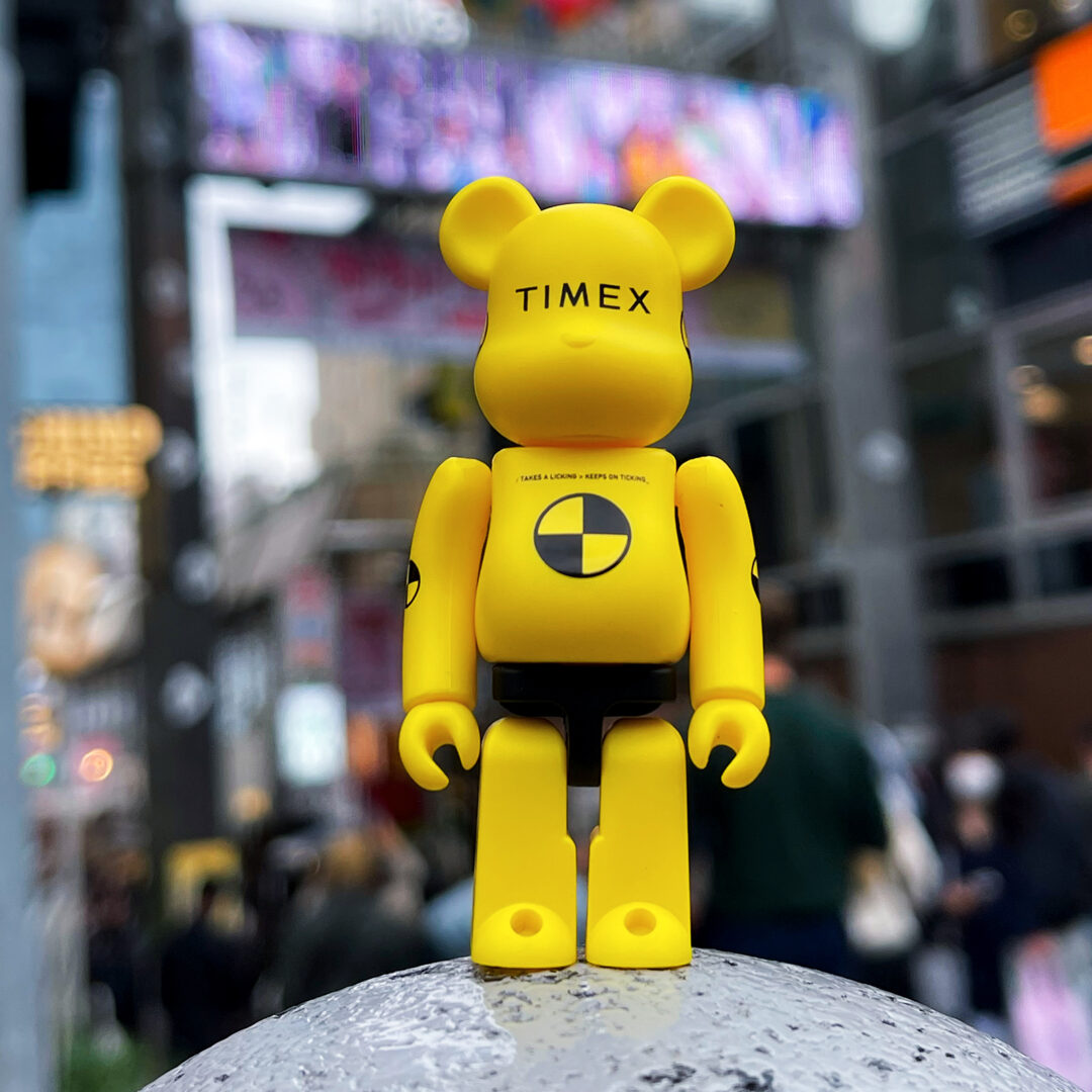 タイメックス 170周年を記念した「BE@RBRICK TIMEX 100%」が2024年 12/13 発売 (ベアブリック)