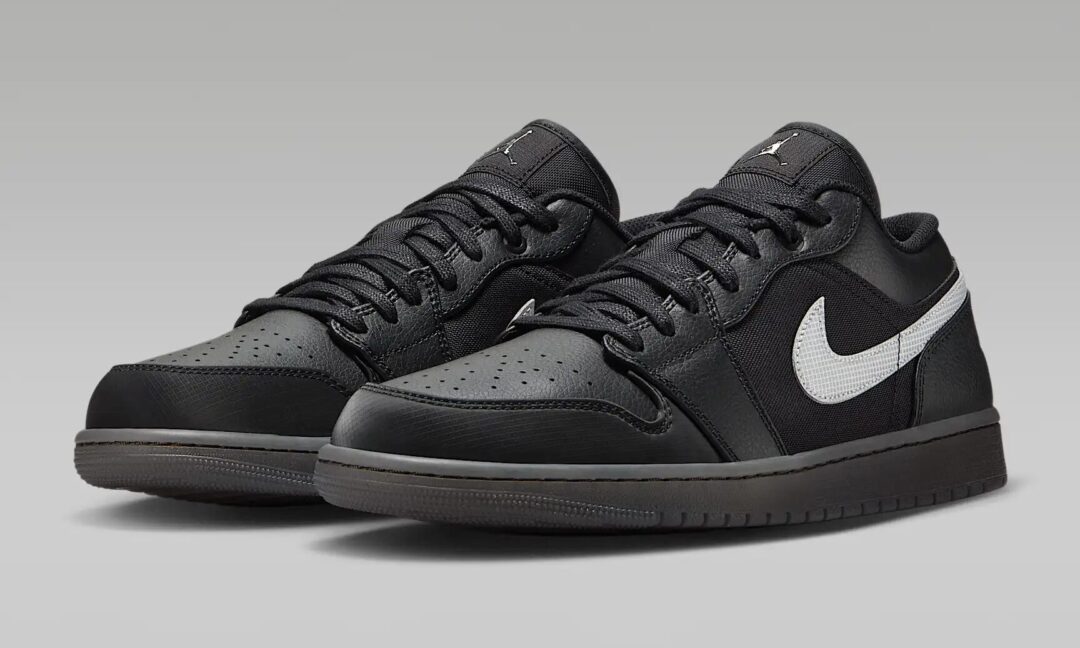 【2024年 12/16 発売】NIKE AIR JORDAN 1 LOW SE “Black/Metallic Silver” (ナイキ エア ジョーダン 1 ロー “ブラック/メタリックシルバー″) [HV5968-001]