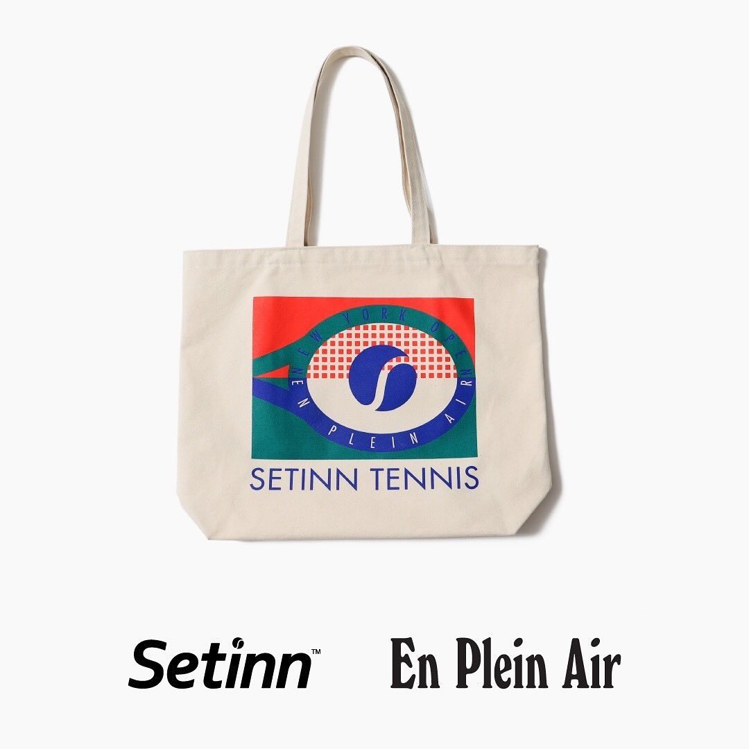 NYで11月に先行リリースされたEn Plein Air × Setinn コラボアイテムが2024年 12/27 & 12/28 発売 (セットイン)