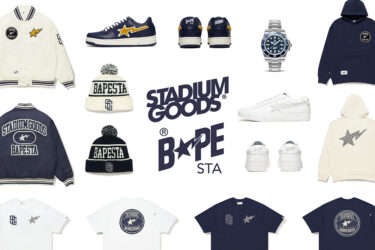 A BATHING APE × Stadium Goods 2024 FW 新作コレクションが 2024年 12/14 発売 (ア ベイシング エイプ スタジアム グッズ)