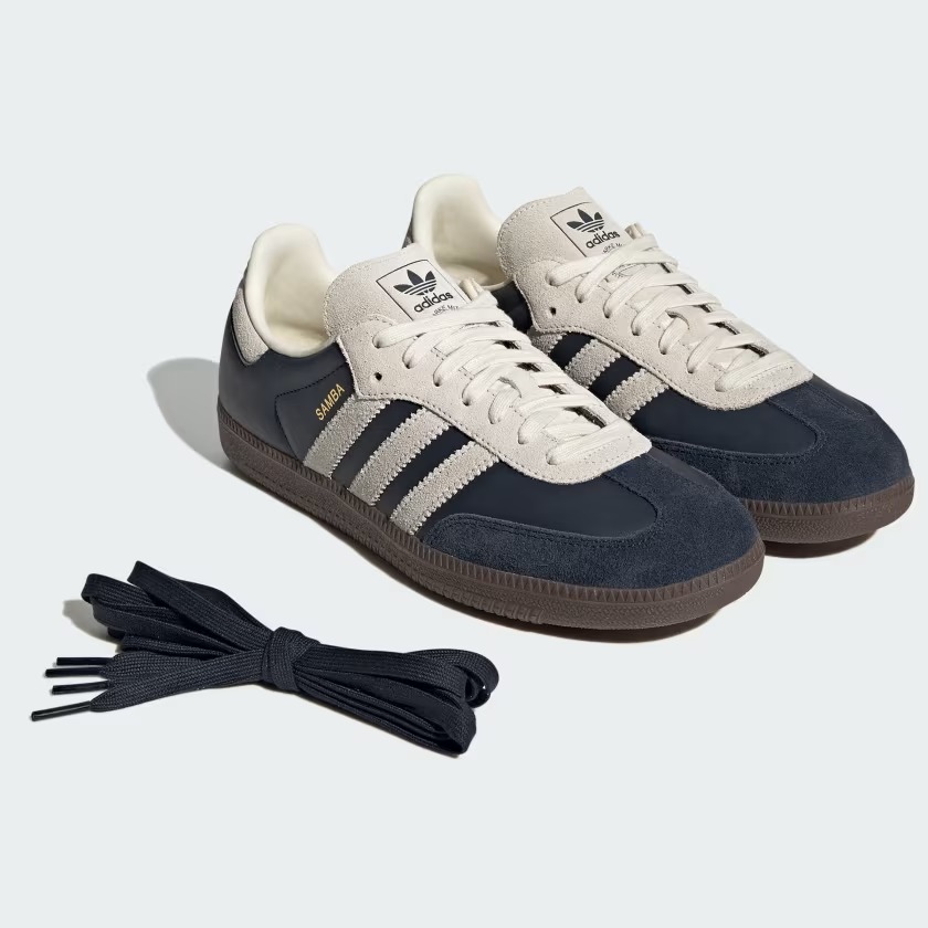 【2024年 発売】adidas Originals SAMBA OG “Aurora Ink/Cream White/Gum” (アディダス オリジナルス サンバ “オーロラインク/クリームホワイト/ガム”) [JI3217]