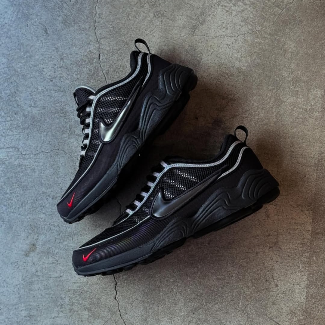 【2024年 発売】NIKE AIR ZOOM SPIRIDON SP “Black/Metallic Silver” (ナイキ エア ズーム スピリドン “ブラック/メタリックシルバー”) [HF9117-002]