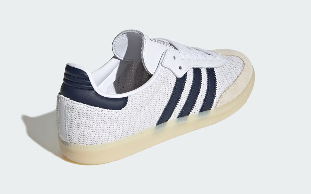 【2025年 春 発売予定】adidas Originals SAMBA “Knitted Mesh/Footwear White” (アディダス オリジナルス サンバ “ニットメッシュ/ホワイト”) [JH5633]