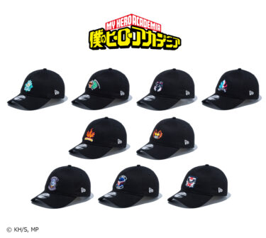 ニューエラ × 「僕のヒーローアカデミア」最新コラボレーション全9種が2024年 12/20 発売 (New Era)