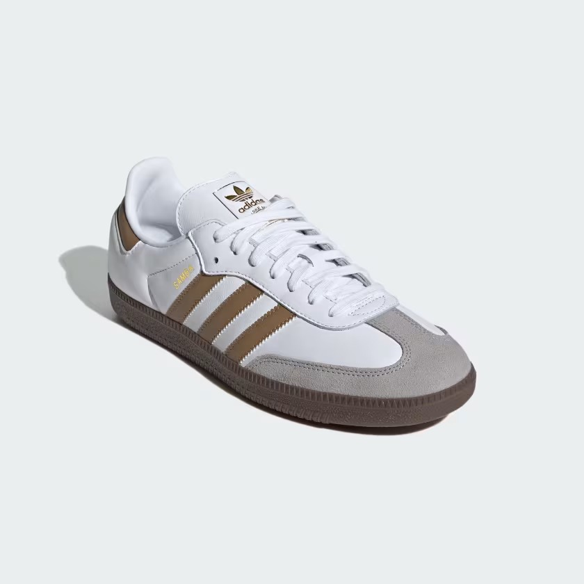 【2024年 発売】adidas Originals SAMBA OG “White/Brown Desert” (アディダス オリジナルス サンバ OG “ホワイト/ブラウンデザート”) [JH8796]