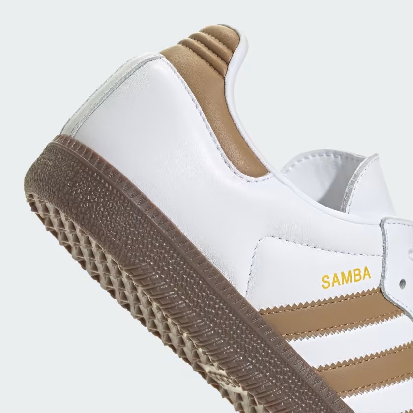 【2024年 発売】adidas Originals SAMBA OG “White/Brown Desert” (アディダス オリジナルス サンバ OG “ホワイト/ブラウンデザート”) [JH8796]