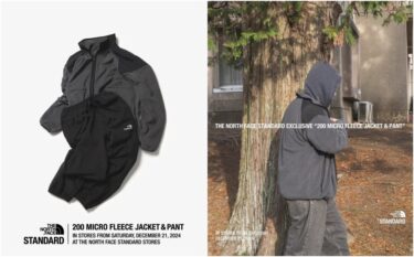 THE NORTH FACE STANDARD Exclusive “200 MICRO FLEECE JACKET/PANTS”が2024年 12/21 発売 (ザ・ノース・フェイス スタンダード “マイクロフリース”)