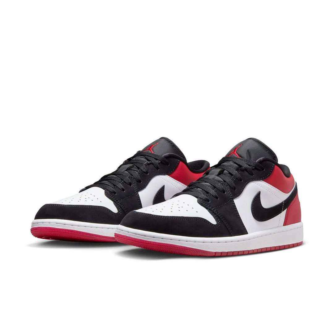 【2025年 夏 発売予定】NIKE AIR JORDAN 1 LOW “Black Toe/White/Black/Red” (ナイキ エア ジョーダン ロー “ブラックトゥ”)