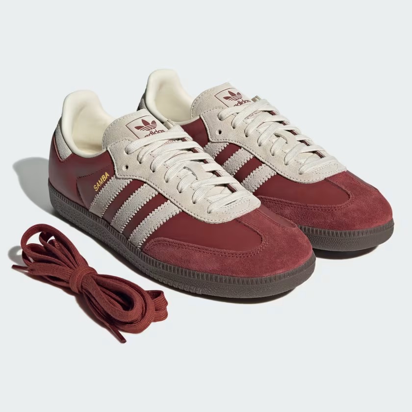 【2024年 発売】adidas Originals SAMBA OG “Preloved Ruby/Cream White/Gum” (アディダス オリジナルス サンバ OG “プリラブドルビー/ホワイト/ガム”) [JI3216]