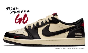 【2025年 秋 発売予定】Nigel Sylvester x NIKE AIR JORDAN 1 LOW OG “NITRO” (ナイジェル・シルベスター ナイキ エア ジョーダン 1 レロー “ニトロ″) [IB8958-001]