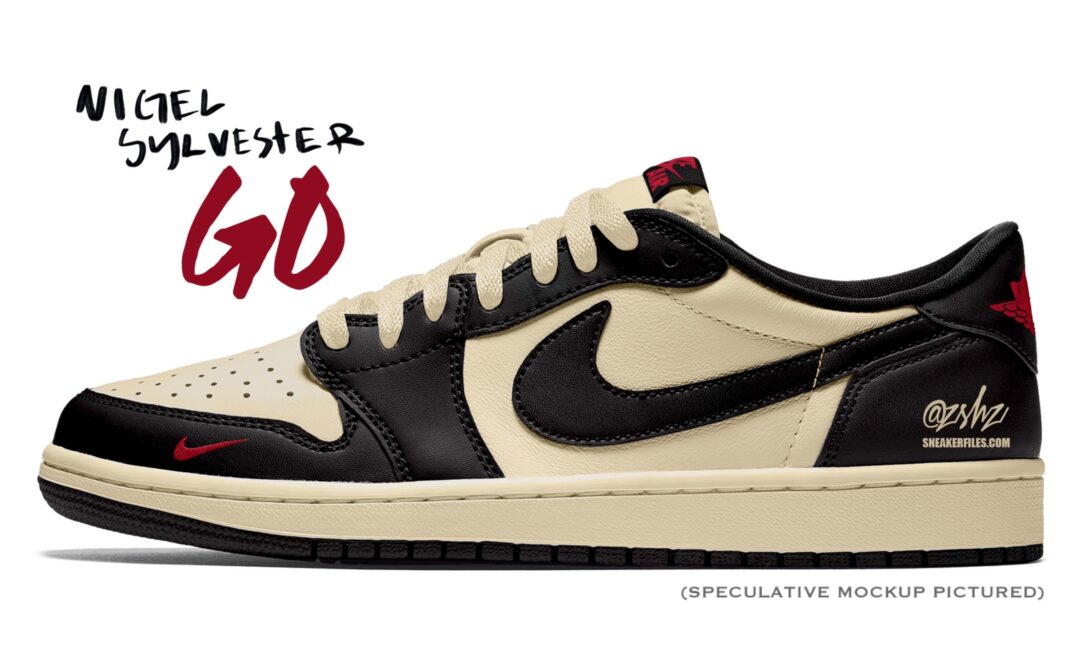 【2025年 秋 発売予定】Nigel Sylvester x NIKE AIR JORDAN 1 LOW OG “NITRO” (ナイジェル・シルベスター ナイキ エア ジョーダン 1 レロー “ニトロ″) [IB8958-001]